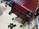 工途（Gongtu）拉桿行李箱萬(wàn)向輪配件輪子耐磨密碼旅行皮箱包滑滾輪轱轆替換 K8009#黑色—對(左右) 曬單實(shí)拍圖
