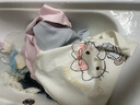 davebellHello Kitty聯(lián)名戴維貝拉女童T恤兒童上衣嬰兒寶寶童裝春秋裝DBM19594米白110cm 曬單實(shí)拍圖