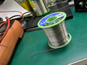 ZHONGYA SOLDER WIRE中亞高級Sn63免清洗焊錫絲0.8mm熔點(diǎn)183助焊劑1.6-1.8%重量500克 曬單實(shí)拍圖