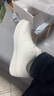 環(huán)球男鞋板鞋男2025秋季新款鞋子百搭低幫板鞋小眾厚底男士休閑小白鞋 曬單實(shí)拍圖