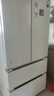 美的（Midea）508升法式多門四開門一級能效雙系統(tǒng)雙循環(huán)除菌凈味國家補貼20%家用冰箱大容量BCD-508WTPZM(E)白 曬單實拍圖