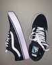 VANS范斯官方 升級款ComfyCush Old Skool舒服運動(dòng)鞋低幫 黑色  40 曬單實(shí)拍圖