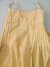 沐霓法式小個(gè)子黃色吊帶連衣裙女裝夏季新款收腰氣質(zhì)長(cháng)裙海邊度假裙子 L 曬單實(shí)拍圖