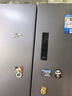 美的（Midea）417法式多門(mén)四開(kāi)門(mén)60cm超薄零嵌入式雙變頻小戶(hù)型無(wú)霜電冰箱 MR-417WFPE 流蘇銀 家電國家補貼20% 曬單實(shí)拍圖