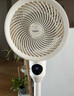 海爾（Haier）空氣循環(huán)扇語音遙控香薰抑菌交流定頻電風(fēng)扇家用臥室輕音風(fēng)扇落地扇省電臺式小風(fēng)扇空調(diào)扇HFX-Y00A 曬單實拍圖