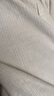 無(wú)印良品（MUJI）女式 彈力 燈芯絨 輕便直筒褲 褲子女款25年秋季女裝BE1Y5A5A 象牙色 M (160/66A) 曬單實(shí)拍圖