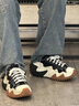 匡威（Converse）官方Run Star Motion低幫未來(lái)電波厚底鞋黑色172895C 172895C/黑色 37.5 曬單實(shí)拍圖
