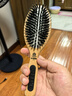 KENT英國進(jìn)口梳子禮盒套裝王室御用豬鬃按摩梳女護(hù)發(fā)氣墊梳七夕禮物 PF01+PF18梳子+拎袋+情侶禮帶 曬單實(shí)拍圖