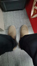 公羊皮鞋男商務(wù)休閑鞋子男樂(lè )福鞋真皮男鞋一腳蹬駕車(chē)鞋 卡其 40  曬單實(shí)拍圖