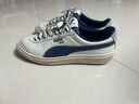 彪馬（PUMA）【臟臟鞋】經(jīng)典復古休閑低幫板鞋男女網(wǎng)球鞋STAR 395386 白色-海軍藍-01 39 曬單實(shí)拍圖