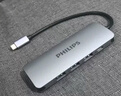 飛利浦Type-C擴展塢USB-C轉(zhuǎn)HDMI線拓展塢分線器4K60Hz蘋果電腦轉(zhuǎn)換器適用MacBook華為iPadPro小米筆記本 曬單實拍圖