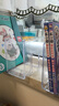 離草開學季必備 透明書立架子桌面書架書夾桌上書架置物架透明書架四聯(lián)書立隔書架立架書擋亞克力2個裝 曬單實拍圖