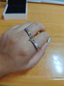 DRAGBOLL鉑金對(duì)戒PT950情侶對(duì)戒純銀戒指結(jié)婚求婚紀(jì)念日送女友生日禮物 免費(fèi)定制刻字/賀卡請(qǐng)拍此選項(xiàng) 曬單實(shí)拍圖