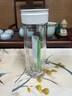 果茲（GUOZI）茶水分離杯雙層帶茶隔水杯 耐高溫泡茶杯加厚透明杯送男老師禮物 曬單實(shí)拍圖