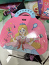 親巴貝公主化妝包玩具DIY兒童手工制作換裝貼紙書3-6歲女童女孩生日禮物 曬單實(shí)拍圖