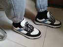 公牛世家男鞋2025秋季新款百搭板鞋男士港風(fēng)休閑鞋運動(dòng)籃球aj潮鞋子男款 黑色【四季款】GN123101782 41 （運動(dòng)鞋碼） 曬單實(shí)拍圖