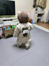 G.DUCKKIDS新生嬰幼兒衣服冬季男女寶寶可愛(ài)連體衣滿(mǎn)月百天爬爬服外出棉衣服 杏色 90cm 曬單實(shí)拍圖