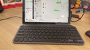羅技（Logitech）大師系列 MX Keys Mini 簡(jiǎn)約無(wú)線(xiàn)藍牙 高端辦公鍵盤(pán) 智能 背光時(shí)尚 超薄便攜 石墨灰 曬單實(shí)拍圖