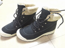 COZY STEPS可至女士秋冬茸至系列保暖防寒羊皮毛一體厚底雪地靴 曜石黑 38 曬單實(shí)拍圖