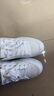 回力 Warrior 休閑鞋女鞋室外加厚簡(jiǎn)約百搭小白鞋 學(xué)生情侶板鞋跑步運動(dòng)鞋 WXY-L319N 白銀 39 曬單實(shí)拍圖