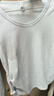 森馬（Semir）t恤女短款大圓領(lǐng)修身顯瘦2025春秋純色上衣內搭109125101011 曬單實(shí)拍圖