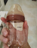 世喜新生兒防脹氣奶瓶0-1個(gè)月玻璃嬰兒仿母乳奶嘴160ml奶嘴孔隨機(jī)發(fā) 曬單實(shí)拍圖