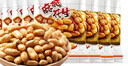 黃飛紅（HUANGFEIHONG）五香花生米250g（25g*10袋） 脫油花生下酒菜 休閑零食 堅果 曬單實(shí)拍圖