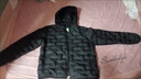 雅鹿羽絨服女士輕薄秋羽絨連帽簡(jiǎn)約純色修身保暖短款外套 黑色 180  曬單實(shí)拍圖
