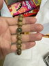 五臺山綠檀木手串和田玉轉(zhuǎn)運珠盤玩文玩靜心老料木質(zhì)手鏈男女 【沉水級】綠檀-圓玉手串-8mm 曬單實拍圖