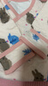 ibaby/英倫寶貝嬰兒連體衣新生兒哈衣兒童內(nèi)衣男女童家居服寶寶爬服春 童謠甜兔空氣層連體 59cm 曬單實(shí)拍圖