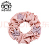 Royal sasa皇家莎莎頭飾唯美蝴蝶發(fā)圈大腸圈簡(jiǎn)約盤(pán)發(fā)布藝扎頭發(fā)皮筋頭花發(fā)飾 粉色PI 曬單實(shí)拍圖