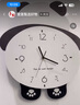 貓九醬熊貓鐘表掛鐘客廳2025新款簡約大氣網(wǎng)紅掛墻創(chuàng)意時鐘餐廳裝飾 曬單實拍圖