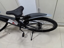 自行車擋泥板山地車前后輪通用兒童單車騎行擋水瓦擋板全包式配件 【黑灰色】加厚泥板-送螺絲 曬單實(shí)拍圖