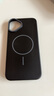 KEKLLE適用iPhone16plus手機殼 蘋(píng)果16plus保護套磁吸無(wú)線(xiàn)充電磨砂防摔軟邊保護套 午夜黑 曬單實(shí)拍圖