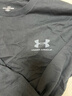 安德瑪（Under Armour）長(cháng)袖T恤男 時(shí)尚簡(jiǎn)約跑步健身訓練舒適透氣打底衫 黑色 2XL 曬單實(shí)拍圖