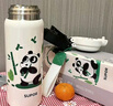 蘇泊爾（SUPOR）保溫杯大容量316L不銹鋼水杯兒童小學生一蓋雙飲便攜吸管杯彈蓋杯 曬單實拍圖