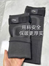李寧護膝保暖艾草自發(fā)熱老寒腿綁帶加長(cháng)男女士老年人老寒腿關(guān)節炎 【黑色】可水洗|加長(cháng)保暖 2只裝 XL碼【適合145斤-200斤】 曬單實(shí)拍圖