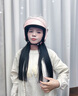 新國標3C認證電動(dòng)車(chē)頭盔女秋冬季保暖四季通用男電瓶摩托車(chē)安全帽 桃花粉3C飛行員【高清防霧】新國標認證 曬單實(shí)拍圖