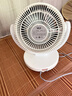 VCJ【德國品牌】空氣循環(huán)扇電風(fēng)扇家用臺式桌面節能輕音風(fēng)扇 機械旋鈕可搖頭3m線(xiàn) DQ212R 曬單實(shí)拍圖