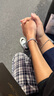 AIF冰川999足銀情侶手鏈女男款輕奢生日七夕情人節(jié)禮物送女友老婆 冰川情侶手鏈+禮盒/七倉發(fā)貨 曬單實(shí)拍圖