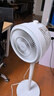 美的（Midea）【暴風(fēng)循環(huán)】空氣循環(huán)扇大風(fēng)量搖頭電風(fēng)扇家用臺式落地扇輕音臥室節能小風(fēng)扇柔風(fēng)輕羽扇 FGA24TQ 曬單實(shí)拍圖