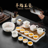 美斯尼 茶盤托盤竹木茶臺排水式茶具盤居家用干果點心托盤 曬單實拍圖