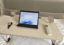 洽苒日本床上桌宿舍可折疊懸空側邊電腦桌大學(xué)生上鋪大號特大號電腦桌 【中號灰色】長(cháng)58*寬30*高28cm 曬單實(shí)拍圖