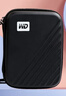 西部數據（WD） 2.5英寸移動(dòng)硬盤(pán)通用防震 保護包 硬殼防震包 保護套 硬盤(pán)包 My Passport隨行版硬殼包 黑色 曬單實(shí)拍圖