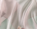 上海故事桑蠶絲口罩女士春夏真絲刺繡遮陽(yáng)防曬面紗防風(fēng)沙絲巾中秋節禮物 曬單實(shí)拍圖