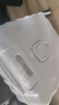 花瞳登機箱18英寸行李箱女拉桿箱短途出行密碼箱子多功能旅行箱密碼箱 白色餅干登機箱 18英寸 曬單實(shí)拍圖