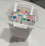 Touchcolor丙烯馬克筆安全無(wú)毒防水兒童美術(shù)繪畫(huà)專(zhuān)用畫(huà)筆可diy幼兒園做手工水彩筆升級方形手提盒裝全套24色 曬單實(shí)拍圖