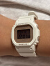 卡西歐（CASIO）手表女BABY-G經(jīng)典小方塊運(yùn)動(dòng)電子青少年學(xué)生表送女友BGD-565SC-4 曬單實(shí)拍圖