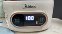美的（Midea）花漾0膠水全玻璃全自動(dòng)養生壺 辦公室多功能煮茶壺 燒水壺恒溫電熱水壺煮茶器花茶壺1L YS10B101 曬單實(shí)拍圖