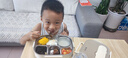 雙槍（Suncha）鈦健康不銹鋼飯盒學(xué)生上班族可微波爐餐盒比316好1.5L配保溫袋 曬單實(shí)拍圖